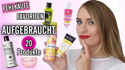 FEHLKÄUFE UND FAVORITEN September 2019 20 Produkte aufgebraucht