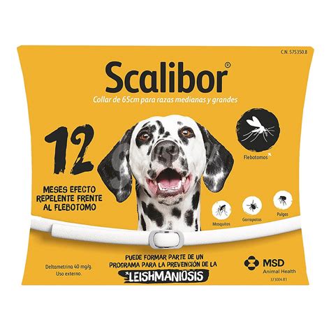 Scalibor Collar Antiparasitario Para Perros Talla Grande 65 Cm Previene