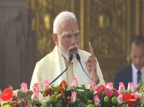 Ayodhya Ram Mandir Pm Narendra Modi Speech After Pran Pran Pratishtha