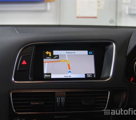 Touchscreen Integrated Satellite Navigation System For Audi Q5 8R