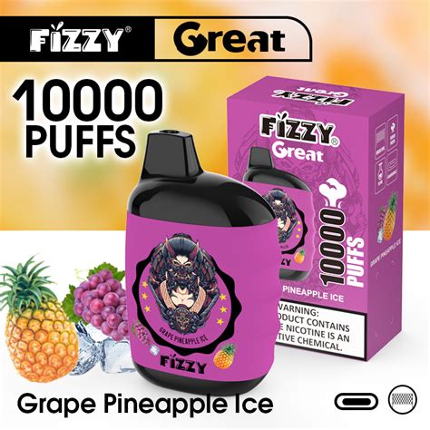 Fizzy Great Vape Pen Disposable Original Pod Puff Vape Juice