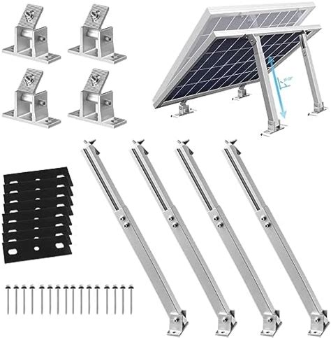 Paar Solarmodul Halterung Befestigung Solarpanel Dachhalterung Set