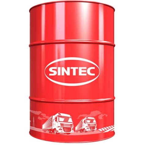 Масло SINTEC Turbo Diesel SAE 10W-40 API CF-4/CF/SJ бочка 204л/Motor ...