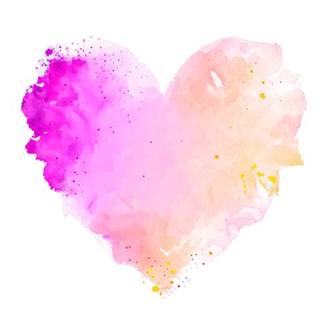 Watercolor Heart Painting