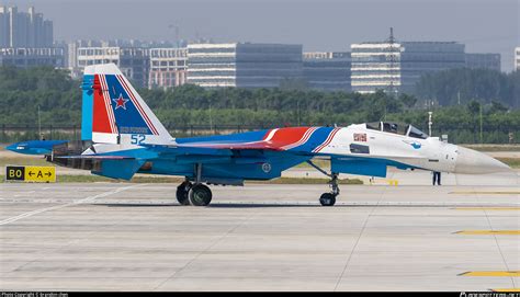 52 Russian Federation Air Force Sukhoi Su-35S Photo by brandon chen ...