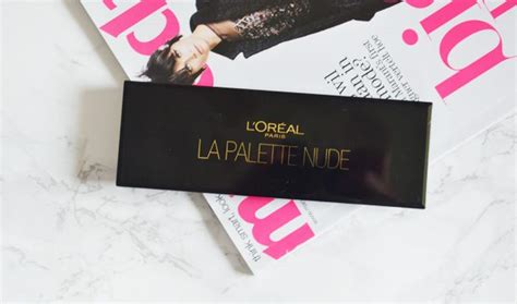 L Oreal La Palette Nude Beige Fablouise