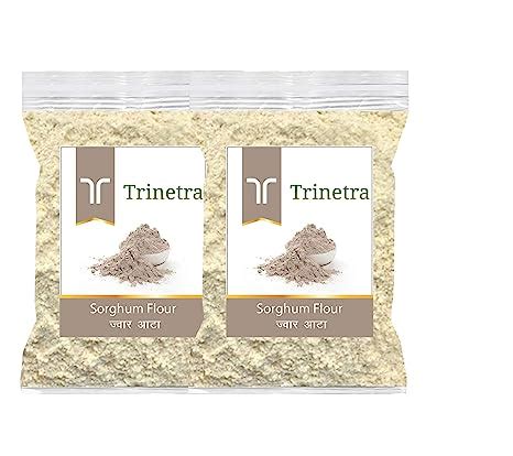 Trinetra Sorghum Flour Jowar Atta 1Kg Pack Of 2 Amazon In Grocery