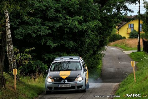 Jurasz Adrian Kubiniec Witold Renault Clio Sport Rajd Mikołowsko