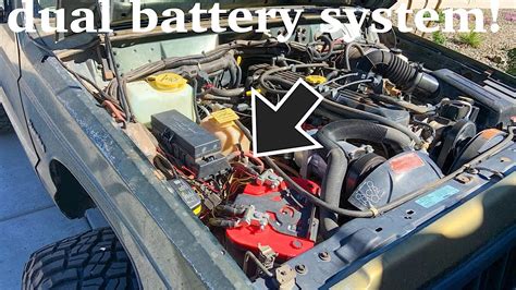 Overland Jeep Cherokee Xj Dual Battery Setup And 3 Other Simple Options For You Youtube