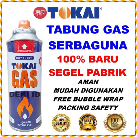 Tokai Gas Portable Jepang Tabung Mini Kompor Kecil Kaleng Gr Hi