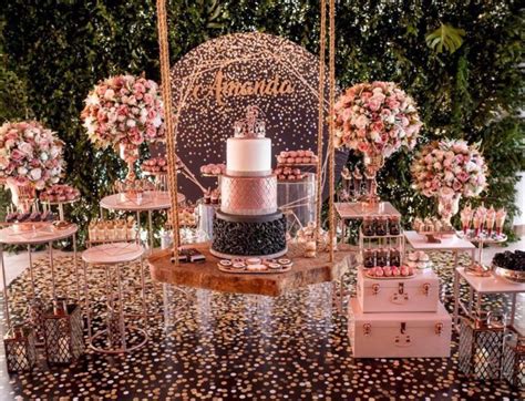 Festa Rose Gold Ideias E Tutoriais Para Usar A Cor Tend Ncia Artofit