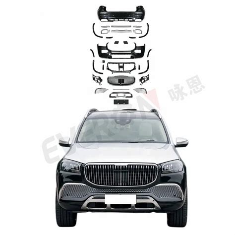 Auto Body Kit With Grille For Mercedes Benz GLS X167 Upgrade To Maybach