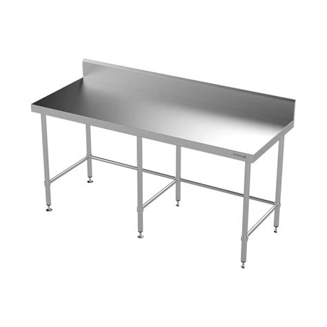 Modular Stainless Work Bench With Splashback Ms Bws