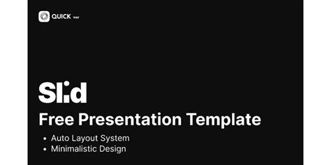 Slid — Free Presentation Template Figma