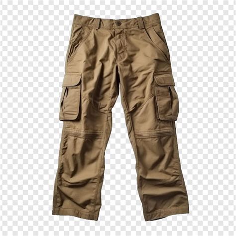 Pantalons De Chargement Pour Hommes Avec Un Plain Isol Sur Fond