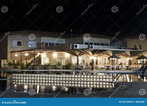 Hotel in Santa Maria - Cape Verde - Africa Stock Photo - Image of trees ...