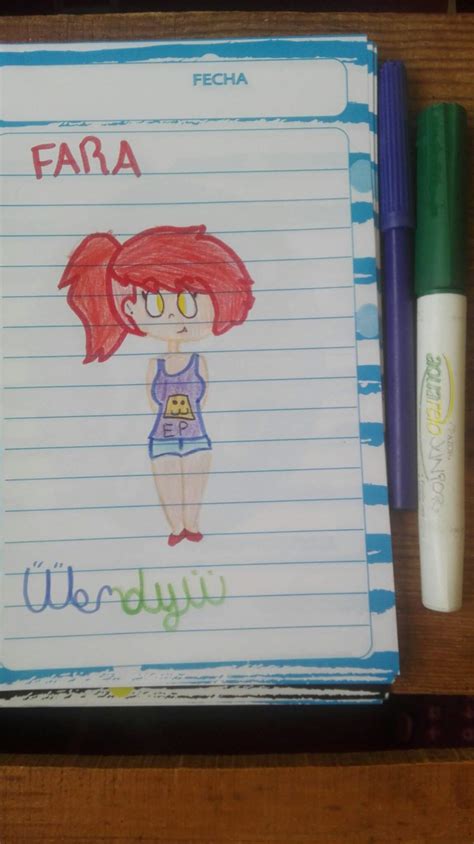 Dibujo D Farah Foxy GB FNAFHS Amino Amino