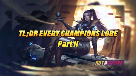 2020 Champions Lore for Those Who Are Too Lazy to Read [Part 2] - Not A ...