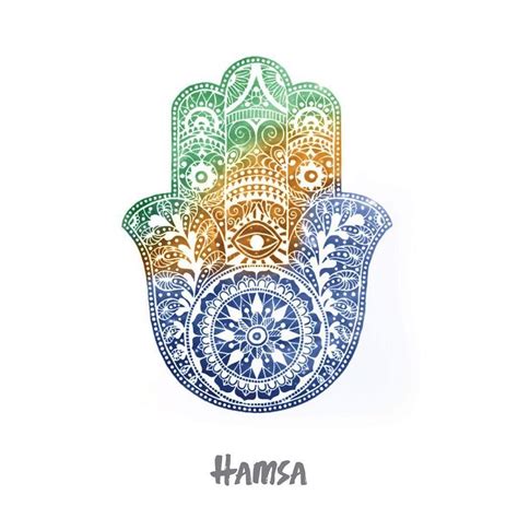 The Hamsa Also Known As The Khamsa The Humes Hand The Hand Of Fatima