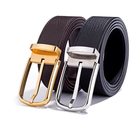 Chinese Men S Fashion Cowhide Genuine Leather Belt With Pin Buckle