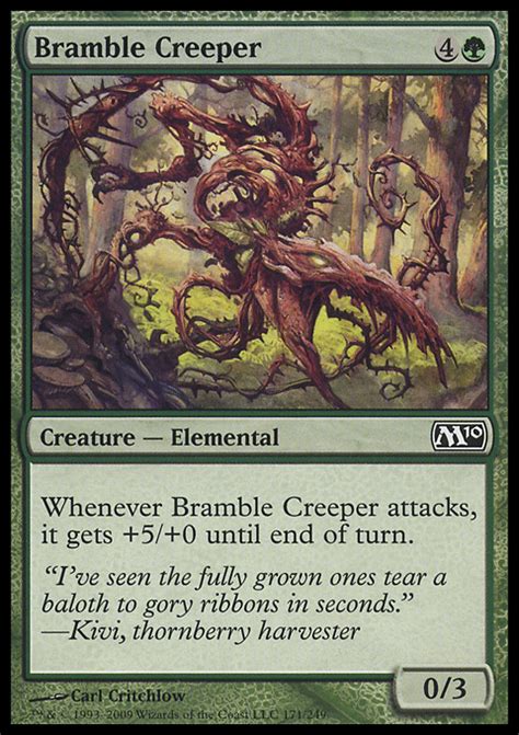 Bramble Creeper Printings, Prices, and Variations - mtg