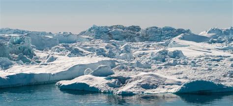 Foto Do Drone De Iceberg E Gelo Da Geleira Na Paisagem Natural