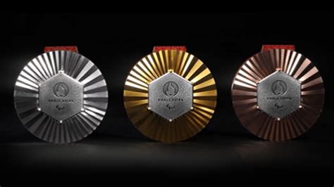 Agency News Paris Olympics Medals Are Made With Metal Chunks