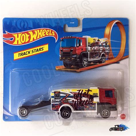 Hot Wheels Track Stars Scania Rally Truck Shopee Malaysia