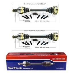 Cv Axle Shaft Kit Rear Driver And Passenger Side Surtrack Bm Kit