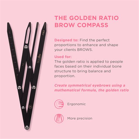 Microblading Golden Ratio Eyebrow Compass