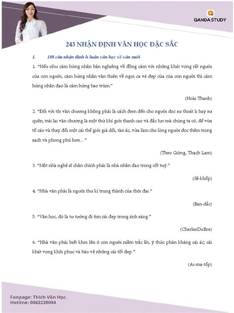243 NhẬn ĐỊnh VĂn HỌc ĐẶc SẮc Pdf