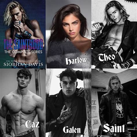 Four Different Male And Female Models With The Same Name On Their