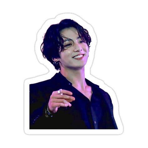 Jungkook Bts Sticker By Smolyay In Printable Stickers Aesthetic