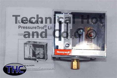 Honeywell L4079B1033 PressureTrol Limit Control