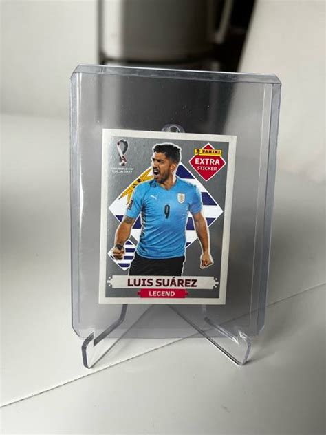 Panini EXTRA Sticker Luis Suarez SILVER