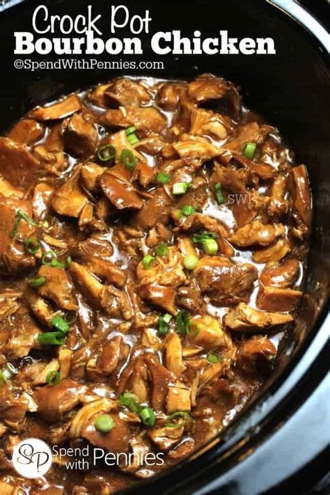 Bourbon Chicken Crockpot Recipe