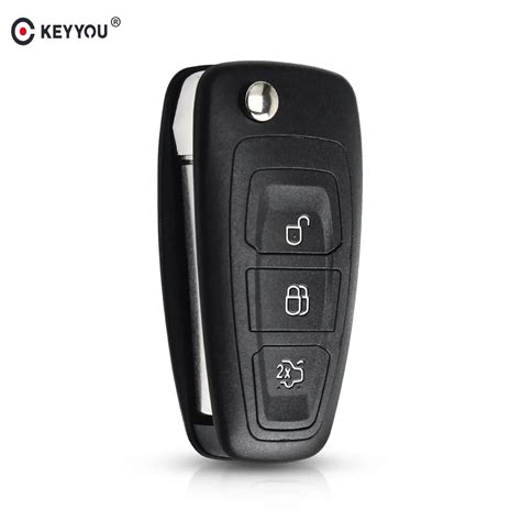 Keyyou Coque De Cl T L Commande Pliable Boutons Tui De Cl De Voiture