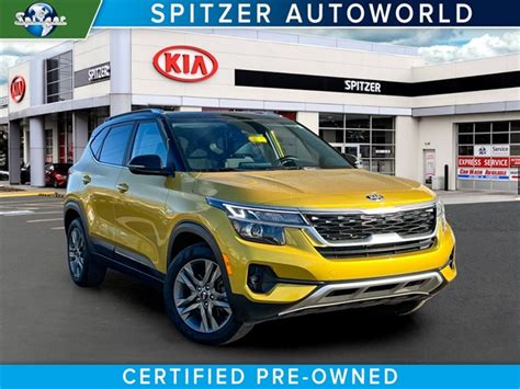 Certified Pre Owned 2021 Kia Seltos S 4D Sport Utility In Elyria