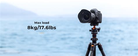 Amazon K F Concept 64 Inch 163cm Carbon Fiber Camera Tripod