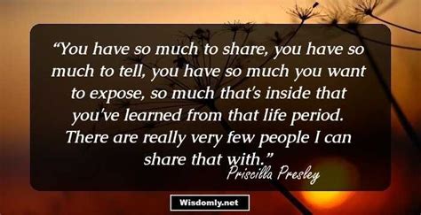 27 Priscilla Presley Quotes On Elvis Presley, Love, Life And More