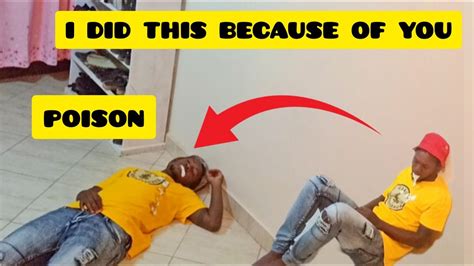 Poisoned Myself☠💀 Prank On Girlfriend🤢 Went Wrong💔💔 Youtube