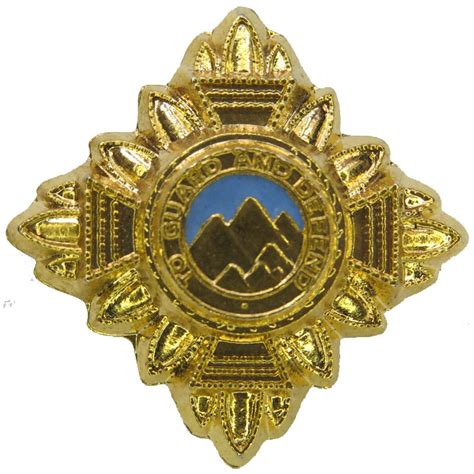 Trinidad And Tobago Regiment Officers Rank Star Officer Rank Badge