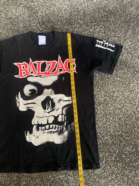 Vintage Balzac Punk Rock Band T Shirt Etsy