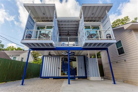 See Inside This Houston Shipping Container Home Along With 4 More In