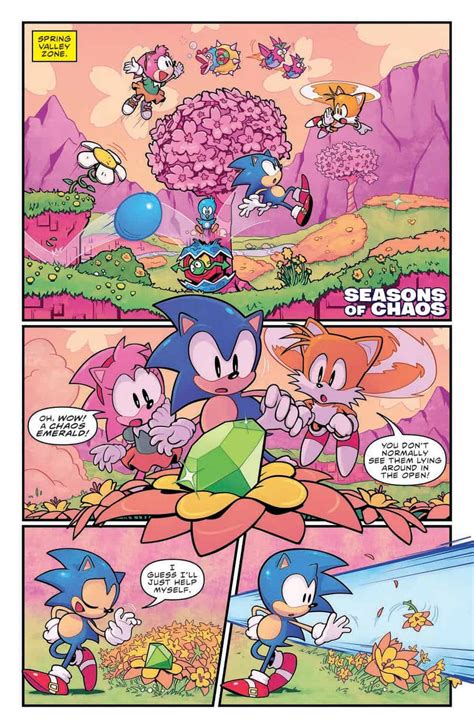 Sneak Peek Idw Publishing S Sonic The Hedgehog Th Anniversary