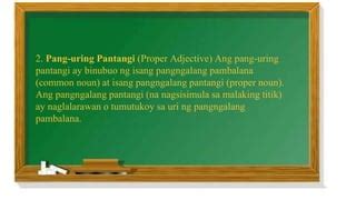 Pang uri at-uri_ng_pang-uri_grade_6 | PPT