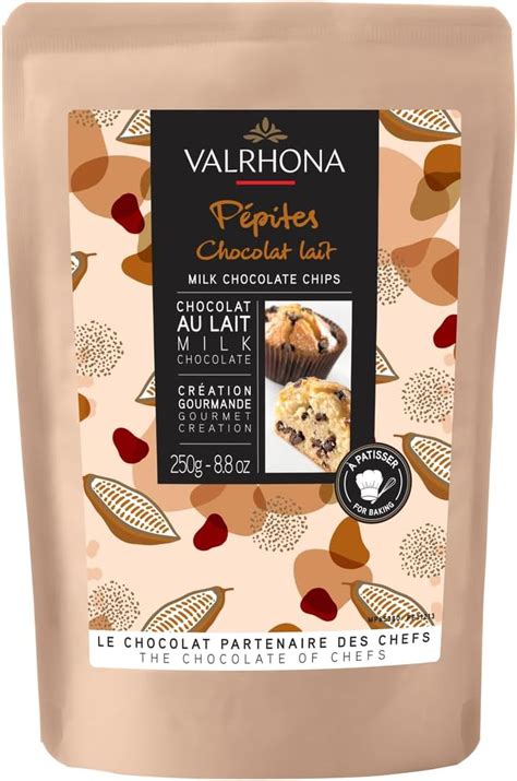 Amazon Valrhona Finest Milk Chocolate Chips For Baking Cocoa