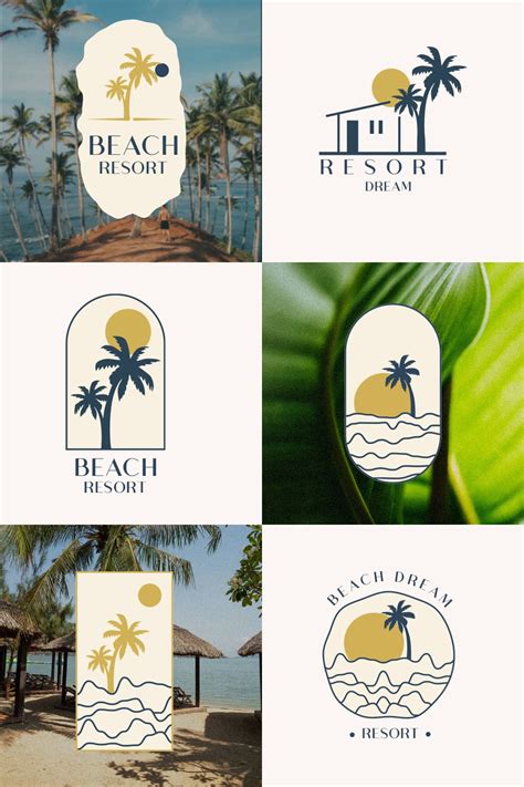 Beach Resort Logos