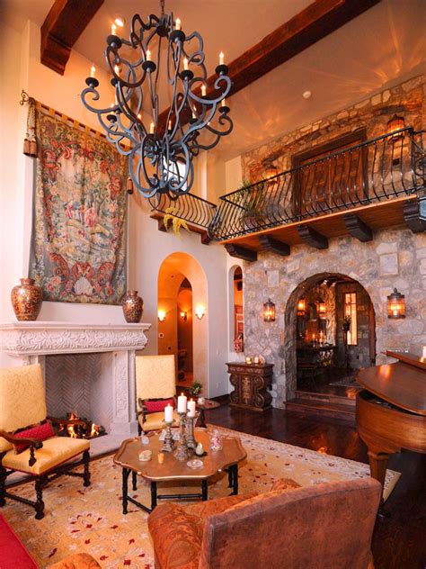 Living Room Spanish Style Design Homesfeed