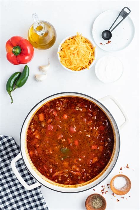 Beef And Bean Chili Recipe Girl